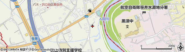 埼玉県狭山市笹井3065周辺の地図