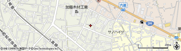 埼玉県飯能市笠縫397周辺の地図