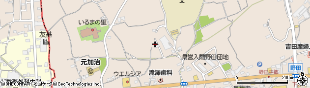 埼玉県入間市野田1971周辺の地図
