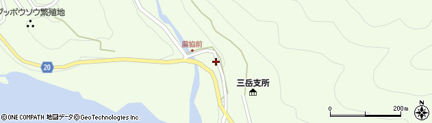 長野県木曽郡木曽町三岳6275周辺の地図