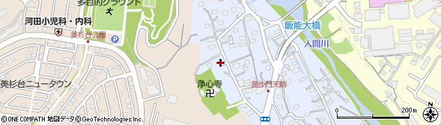 埼玉県飯能市矢颪211周辺の地図