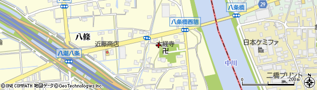 埼玉県八潮市八條3880周辺の地図