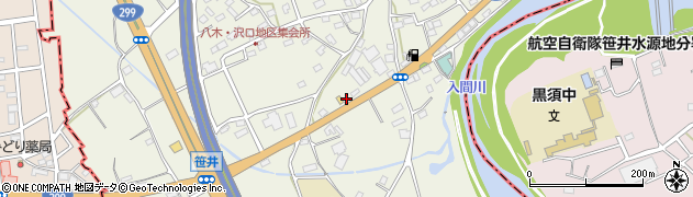 埼玉県狭山市笹井2998周辺の地図