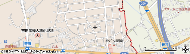 埼玉県入間市野田3044周辺の地図