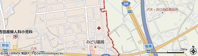 埼玉県入間市野田3038周辺の地図