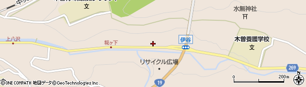 長野県木曽郡木曽町福島伊谷1240周辺の地図