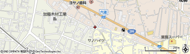 埼玉県飯能市双柳275周辺の地図