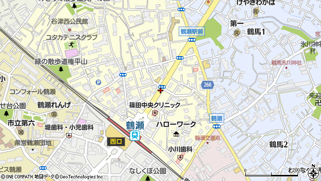 〒354-0024 埼玉県富士見市鶴瀬東の地図