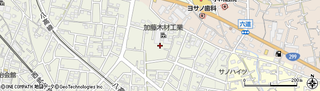 埼玉県飯能市笠縫419周辺の地図