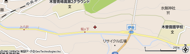 長野県木曽郡木曽町福島伊谷1249周辺の地図