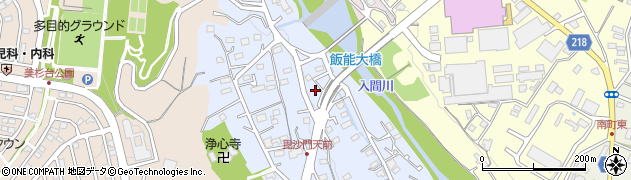 埼玉県飯能市矢颪141周辺の地図