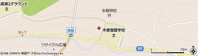 長野県木曽郡木曽町福島伊谷1152周辺の地図