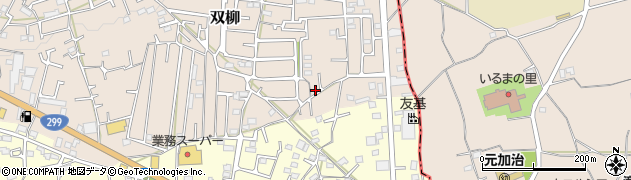埼玉県飯能市双柳900周辺の地図