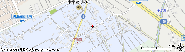 埼玉県狭山市北入曽41周辺の地図