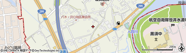 埼玉県狭山市笹井2660周辺の地図