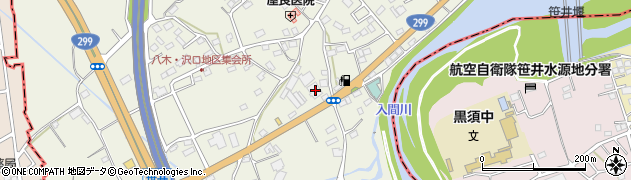 埼玉県狭山市笹井3015周辺の地図