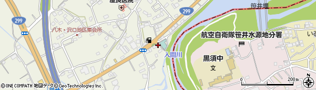 埼玉県狭山市笹井3050周辺の地図