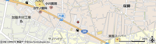 埼玉県飯能市双柳765周辺の地図
