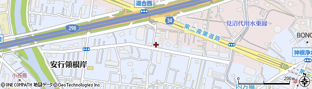 埼玉県川口市安行領根岸1218周辺の地図