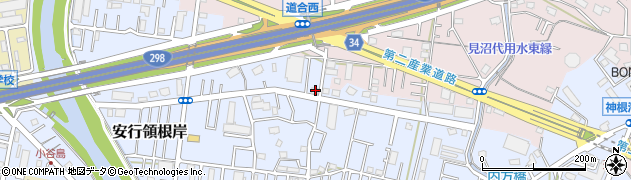 埼玉県川口市安行領根岸1215周辺の地図