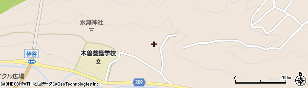 長野県木曽郡木曽町福島伊谷1099周辺の地図