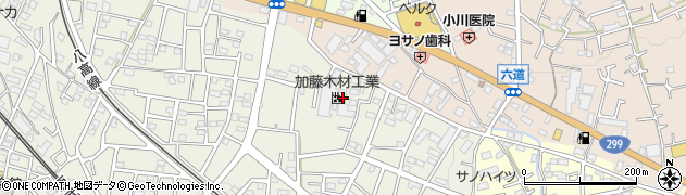 埼玉県飯能市笠縫418周辺の地図