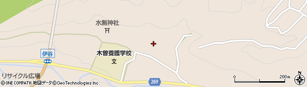 長野県木曽郡木曽町福島伊谷1102周辺の地図