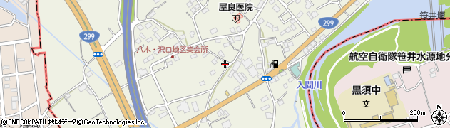 埼玉県狭山市笹井2659周辺の地図