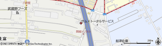 埼玉県入間郡三芳町上富2071周辺の地図