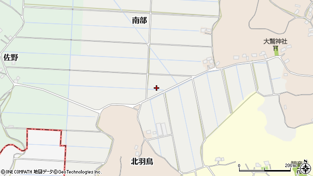 〒286-0806 千葉県成田市南部の地図
