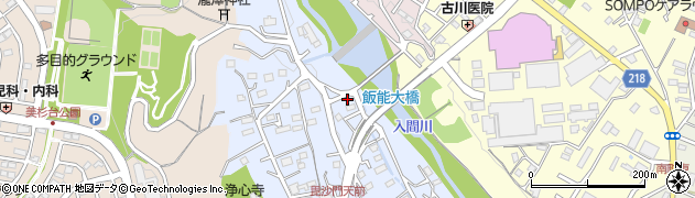埼玉県飯能市矢颪143周辺の地図