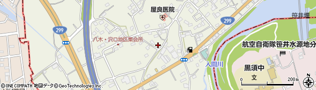 埼玉県狭山市笹井2588周辺の地図