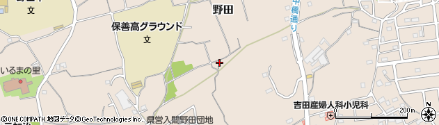 埼玉県入間市野田2076周辺の地図