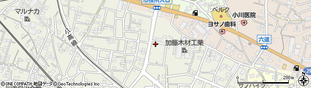 埼玉県飯能市笠縫425周辺の地図