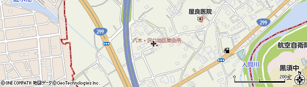 埼玉県狭山市笹井2696周辺の地図