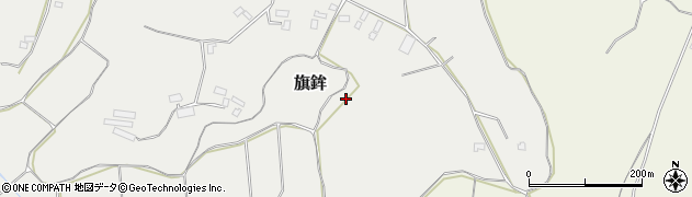 千葉県香取市旗鉾周辺の地図