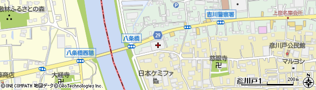 埼玉県三郷市上彦名54周辺の地図