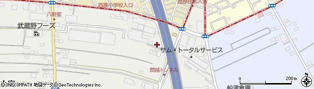埼玉県入間郡三芳町上富2060周辺の地図
