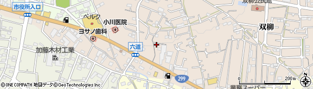 埼玉県飯能市双柳763周辺の地図