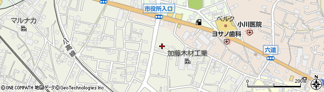 埼玉県飯能市笠縫426周辺の地図