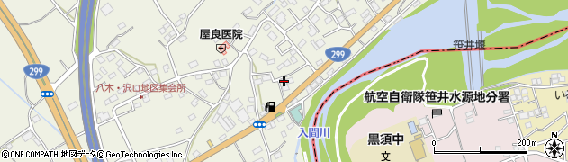 埼玉県狭山市笹井3039周辺の地図