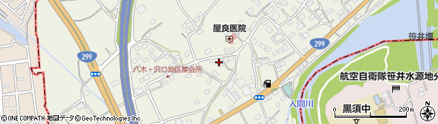 埼玉県狭山市笹井2590周辺の地図
