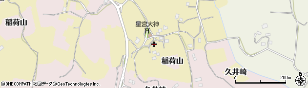 千葉県成田市久井崎343周辺の地図