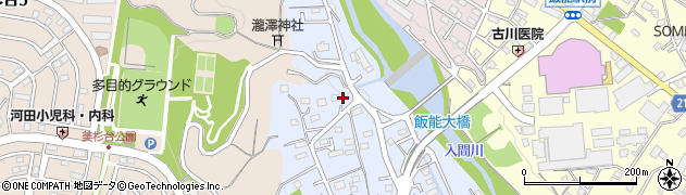 埼玉県飯能市矢颪151周辺の地図