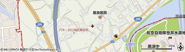 埼玉県狭山市笹井2592周辺の地図