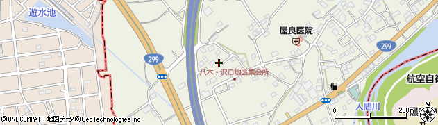埼玉県狭山市笹井2697周辺の地図