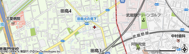 株式会社田島運輸倉庫周辺の地図