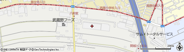 埼玉県入間郡三芳町上富2056周辺の地図