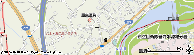 埼玉県狭山市笹井3024周辺の地図