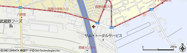 埼玉県入間郡三芳町上富2047周辺の地図